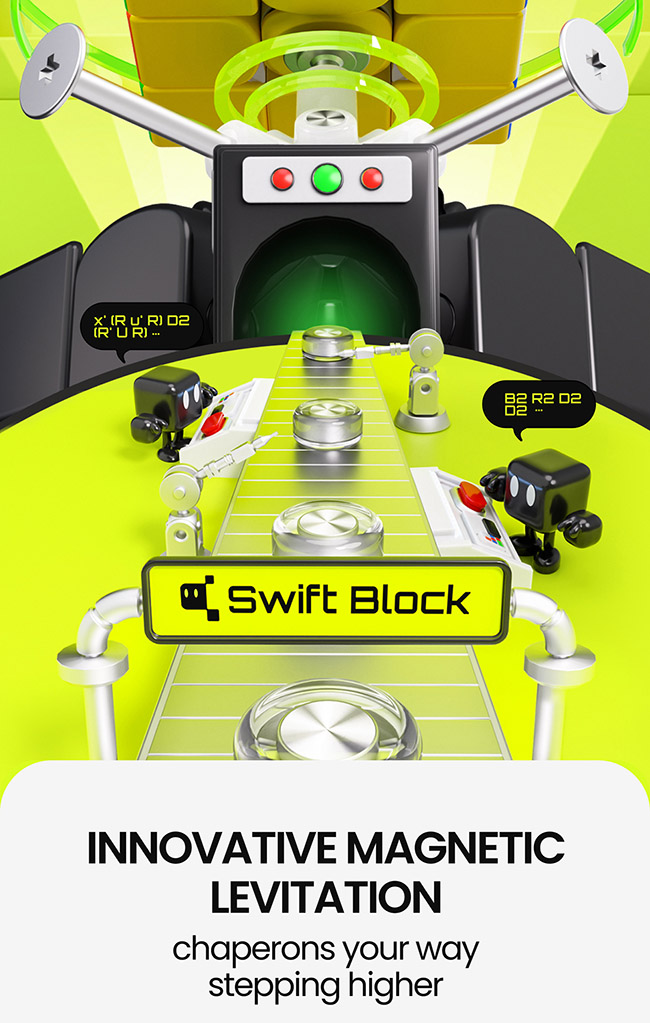 GAN Swift Block 355S 3x3 Maglev Cube